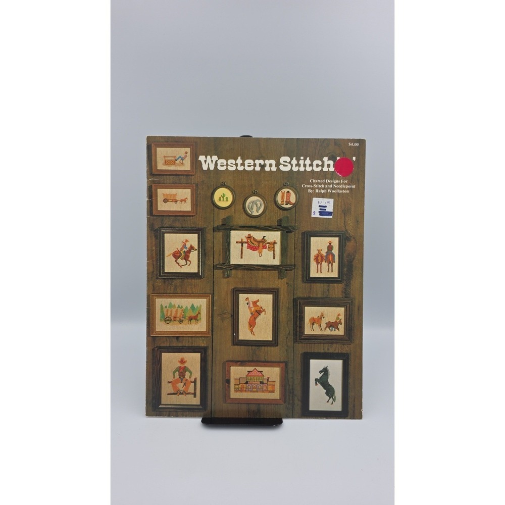 Western Stitchin', 1980, Cross Stitch Pattern Booklet
